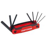 CRAFTSMAN 8-Key Metric Folding Hex Key Set, Allen Key Set (CMHT26007)