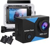 Jadfezy Action Camera FHD 1080P 12M