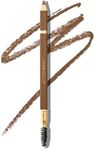 LAURA GELLER NEW YORK Bravo Brows Soft Pencil + Brush, Medium Brown