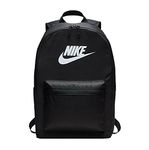 NIKE Heritage Backpack 2.0, Black/Black/White, Misc