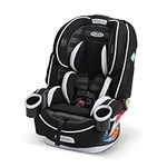 Graco All In One Car Seat, 4Ever 4-in-1 Car Seat, Convertible from Infant to Toddler (1.8-18 kg), Washable Seat Cover, Rockweave