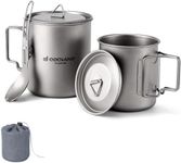 Odoland 750ML & 420ML Titanium Mugs