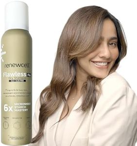 Renewcell Flawless Fix Dry Shampoo – Benzene Free, Residue-Free Instant Refreshment for Oily & Greasy Hair in Just 60 Seconds, 200ml