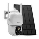 Security Camera Outdoor,Wireless WiFi Outdoor IP Camera Home Security System Pan Tilt 360° View, Surveillance Cameras with Motion Detection, Auto Tracking, 2-Way Audio,IP65 Waterproof,Night Visio