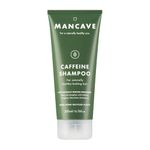 ManCave Caffeine Shampoo for Men, Support and Encourage Healthy Hair Growth with Caffeine, Panthenol and Vitamin E, Sulphate Free, Natural, Vegan, Cruelty Free, 200 ml