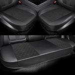 Car Seat Cover 3pc PU Leather, Incl