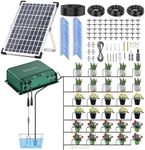 Ankway Drip Irrigation Kit Solar Drip System Automatic Watering System for Potted Plants