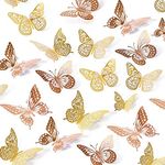 SAOROPEB 3D Butterfly Wall Decor, 4