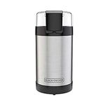 Black & Decker CBG110SC Easy Touch Electric Smartgrind Coffee & Spice Grinder, Black