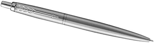 Parker Jotter XL Ballpoint Pen Monochrome Stainless Medium Point Blue Ink Gift Box