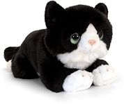 Deluxe Paws Signature Cuddle Kitten, 32cm (Black)