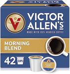 Morning Blend for K-Cup® Keurig 2.0® Brewers, 42 Count, Victor Allen’s Coffee® Light Roast Single Serve Coffee Pods