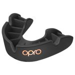 OPRO Bronze Level Mouthguard Essential Fit - Gum Shield Adult and Kids - OPRO Mouth Guard Boxing and MMA, Easy Self-Fit Gum Shield Rugby and Hockey - Enhanced Protection with Dental Warranty