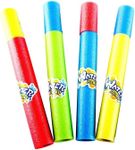 [4PK] Summer Splash EVA Round Pump Water Squirter, Summer Essential for Hours of Backyard Fun, 40cm x 5cm, Assorted Color