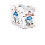 Royal Canin Sterilised Indoor in Gravy Adult Cat Wet Pouches 85g (Pack of 12)