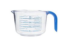 Arrow Plastic Measuring Cups for Liquids, 4.5 Cups - with Cool-Grip Handle - BPA-Free, Stackable Measuring Cups with Spout and Clear Measurements - Microwave and Dishwasher Safe