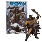 McFarlane Toys, DC Direct Page Punchers Batman 8in Action Figure, Collectible DC Comic Posed Statue with Batman Comic Book - Ages 12+