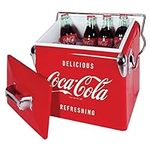 Coca-Cola Retro Ice Chest Cooler wi