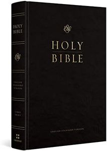 ESV Pew and Worship Bible, Large Print (Black)