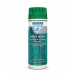 Nikwax Wool Wash, 300ml, Cleaner for Merino Wool, Socks, Base Layers, and Apparel