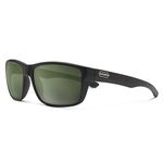 Suncloud Mayor Polarized Sunglasses, Matte Black Frame, Gray Polycarbonate Lenses