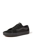 Vans Women's Wm Filmore Decon Sneaker, Suede Canvas Black Black, 6.5 UK