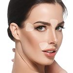 Blumbody Face & Forehead Wrinkle Patches - Mini Anti Wrinkle Facial Patches to Smooth Eye, Mouth, Forehead Wrinkles - Non-Silicone Face Tape for Fine Wrinkles between Eyes & Face - 160 Face Patches