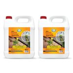 JOVS Weed Killer 2x 5L Ready to Use – Fast Acting Weed Killer Spray for Patios, Paths, Driveways & Gardens – Contains Acetic Acid – Kills Moss & Common Garden Weeds.