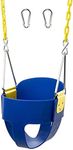 High Back Full Bucket Toddler Swing