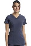 Cherokee Infinity Women's V-Neck Solid Scrub Top