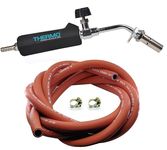 Thermo 27 cm (10.6 inch) Flamethrower with Burner (Size no.1) with 5 Meter Korean make Pipe with 2 Clamps