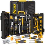 Hi-Spec 113-Piece Hand Tool Set. Comprehensive Tool Boxes with Tools Included. Complete Tool Sets for Men. Ideal Hand Tool Kits for Home & Professional Use