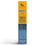 Yakies by HUFT Vegetarian Natural Dog Chew Bone – 110 gm Each | Pack of 3, Extra Large Size Long-Lasting Chew | High Protein Gluten Free Treat for Dogs, All Life Stages