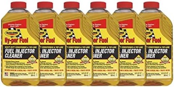 Rislone 4732-6PK Fuel Injector Cleaner with Upper Cylinder Lubricant - 32 oz., (Pack of 6)