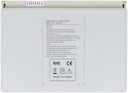 A1175 Laptop Battery for Apple MacBook Pro 15" inch A1260 A1150 A1211 A1226 for 2006 2007 2008 Version MA348 MA348/A MA348G/A MA348J/A Laptop Notebook-Li-ion 5800mAh/ 6Cell