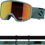 Salomon Lumi Kids Goggles Ski Snowboarding, Kid-friendly fit and comfort, Eye fatigue & glare reduction, and Durability, Blue, One Size