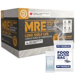 72HRS MRE Meals Canada - Survival, Camping, Emergency Food, Survival Food, Backpacking Meals, Ready To Eat with Heaters