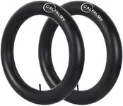 CalPalmy 20x4” Inner Tubes (2-Pack) - Fat Tire Tubes for Mountain Bikes and E-Bikes Inner Tubes with 32mm Schrader Valve Includes Lever Black