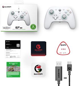 GameSir G7 SE Wired Controller for Xbox Series X|S, Windows – Hall Effect Joysticks, 3.5mm Audio