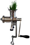Hurricane Stainless Steel Manual Wheatgrass Juicer- Hand Crank Juice Extractor for Wheat Grass & Barley Grass Juicing