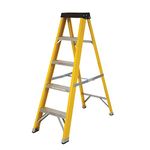 Abbey Fibreglass Swingback Step Ladder 5 Tread