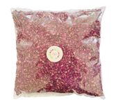 TOFFEL Wedding Confetti Ecofriendly Biodegradable Packs | 4 Litres (50 Guests) | 250g Large | Dried Rose Petals, 100% Natural Confetti | Potpourri, Candle making, Table Decorations