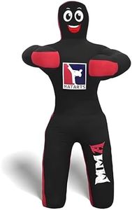 MatArts MMA Grappling Punching Dummy for Kids Combat Sports BJJ jiu Jitsu Judo Karate Taekwondo Wrestling Buddies Tackling and Boxing Dummies (47" / 4 Feet) - UNFILLED