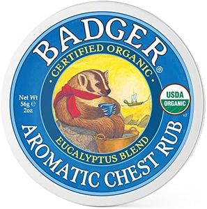 Badger - Aromatic Chest Rub Eucalyptus & Mint - 2 oz.