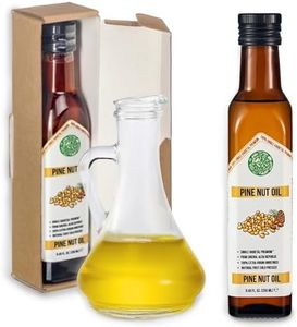 Siberian Green Pine Nut Oil – 250ml Single Varietal Pine Nuts Oil – Extra Virgin Unrefined Cold Pressed Formula