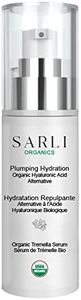 SARLI Organic Hyaluronic Acid Serum - Superior Hydrator Face Serum-Vitamin D-Skin Firming & Plumping-Diminishes fine lines & wrinkles-Tremella Mushroom offers Moisture Retention & Skin Rejuvenation