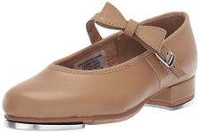 Bloch Girl's Mary Jane Tap Shoes, Tan, 10 Toddler M