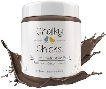 Chalky Chicks Chalk Paint - Chalk Paint for Furniture, Craft Paint, Cabinet Paint, Wood Paint, and Furniture Paint, Spray Paint-Ready for Home Decor - Alaskan Brown Bear (Brown) 4 Fl Oz (Pack of 1)