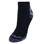 Dr Scholls Women's' Low Cut Advanced Relief Socks (2 Pair Pack), Black, 3.5 UK