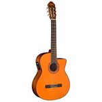 Washburn Classical Series C5CE Classical Acoustic Electric Guitar, Natural